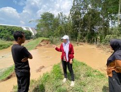 Lesty Putri Utami Tinjau Banjir, Petani Terancam Gagal Panen