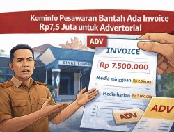 Dinas Kominfo Pesawaran Bantah Ada Invoice Rp7,5 Juta untuk Advertorial