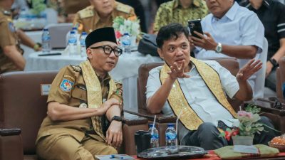Mirza dan Habiburokhman Tekankan Mahasiswa Kritis dan Berintegritas di Pelantikan BEM Unila