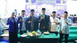 Ribuan Jamaah Padati PMII Bersholawat, Bupati Hamartoni Ikuti Hingga Dini Hari