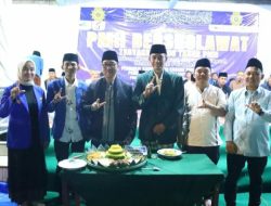 Ribuan Jamaah Padati PMII Bersholawat, Bupati Hamartoni Ikuti Hingga Dini Hari