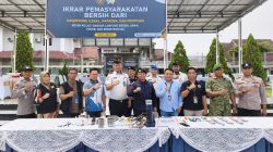 Rutan Kelas I Bandar Lampung Perketat Pengawasan, Ikrar Bersih Disertai Tes Urin Massal