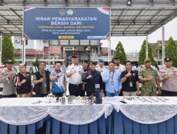 Rutan Kelas I Bandar Lampung Perketat Pengawasan, Ikrar Bersih Disertai Tes Urin Massal
