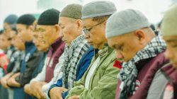 Bikers Shubuhan Doa Bersama dan Salat Gaib untuk Anumerta Arya Supena