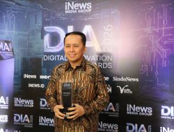 Agus Fatoni Terima Digital Innovation Award 2026, Dorong Integrasi Keuangan Daerah
