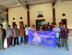 Ade Jona Prasetyo Salurkan Bantuan ke 99 Masjid di Lampung, Doa Bersama Digelar Serentak