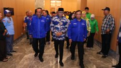 Gubernur Lampung Hadiri Musda Demokrat Bersama Elite Parpol