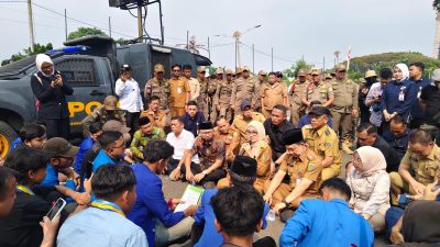Jihan dan Marindo Sambut Aspirasi PMII dengan Dialog Terbuka