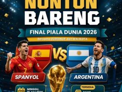 Pemkot Bandar Lampung Gelar Nobar Final Piala Dunia di Tugu Adipura