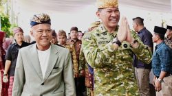 Pangdam XXI/Radin Inten Mayjend. TNI Kristomei Sianturi dan Ansyori Sabak Angkon Muakhi