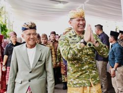 Pangdam XXI/Radin Inten Mayjend. TNI Kristomei Sianturi dan Ansyori Sabak Angkon Muakhi
