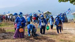 Demokrat Pilih Bersih Pantai untuk Rayakan HUT ke-25, Libatkan 500 Warga