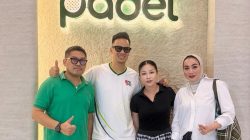 Atlet Padel Nomor 1 Indonesia Semarakkan Kejurda Lampung