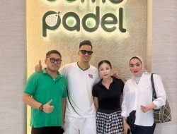 Atlet Padel Nomor 1 Indonesia Semarakkan Kejurda Lampung