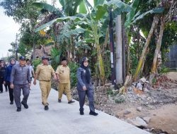 Wali Kota Bandar Lampung Eva Dwiana Tinjau Perbaikan Jalan Wala Kuba, Pastikan Mobilitas Warga Kembali Lancar