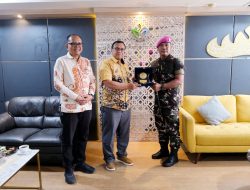 Danbrigif 4 Marinir/BS dan PTPN I (Persero) Regional 7 Terus Perkuat Sinergi Keamanan
