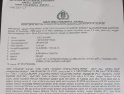 Diduga Salahgunakan Identitas dan Palsukan Tanda Tangan, Joko Laporkan Oknum Dosen Universitas Malahayati
