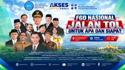 Lampung Jadi Tuan Rumah FGD Nasional, Masa Depan Jalan Tol Dibahas Lintas Sektor