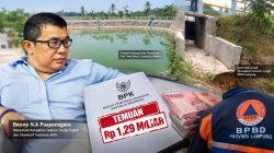 BPK Temukan Denda Rp1,29 Miliar di Proyek BPBD Lampung, Benny Desak APH Turun Tangan
