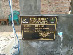 PTPN IV Regional VII Bantu Akses Air Bersih bagi 1.358 Kepala Keluarga