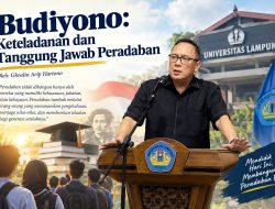 Budiyono: Keteladanan dan Tanggung Jawab Peradaban