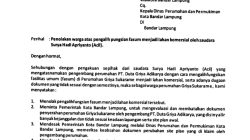 Polemik Fasum Griya Sukarame, Warga Surati Wali Kota dan Minta Perkim Periksa Legalitas Site Plan