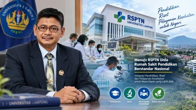 Prof Asep Sukohar: Dari Pelayanan Kesehatan, Riset, hingga Membangun Masa Depan Unila